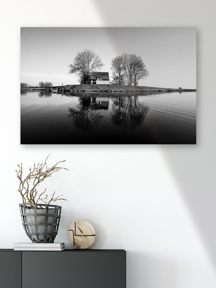 foto gemaalhuisje Den Bosch 60x90