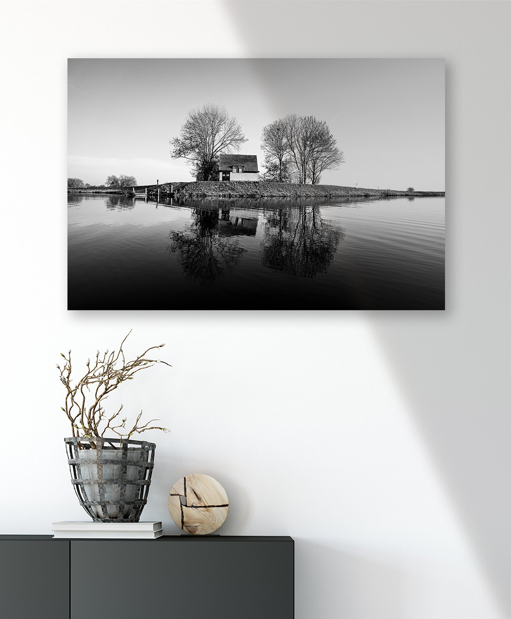 foto gemaalhuisje Den Bosch 60x90
