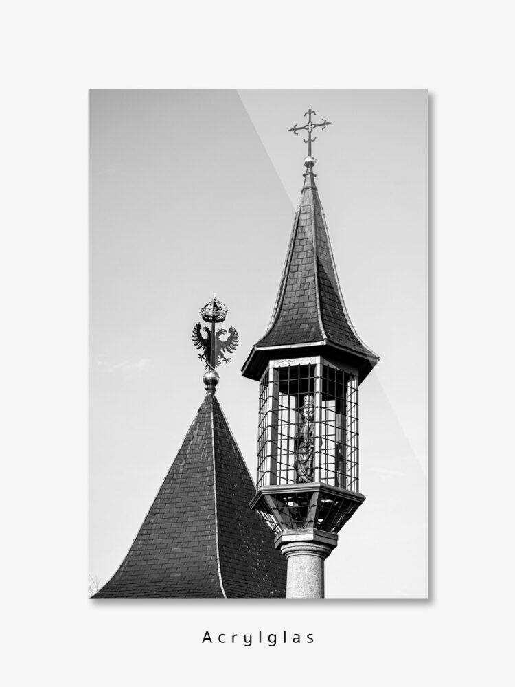 foto markt Den Bosch 90x60 acrylglas