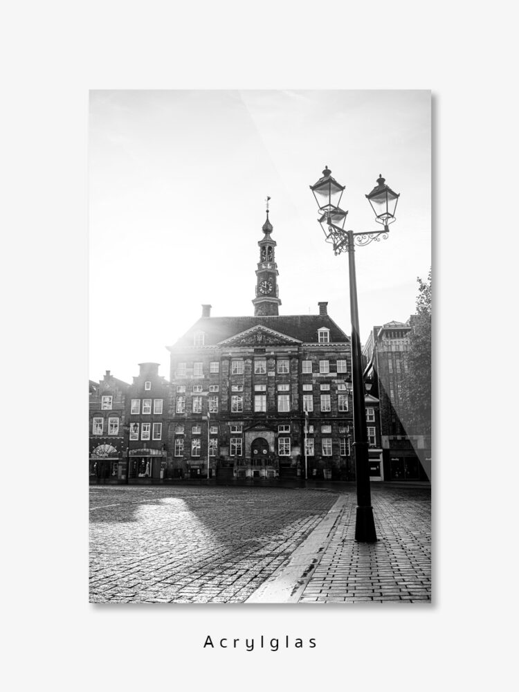 foto stadhuis Den Bosch 90x60 mat acrylglas